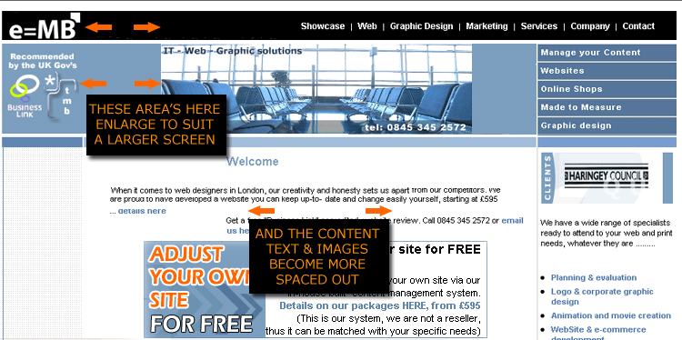 for this one choose 100% WIDTH