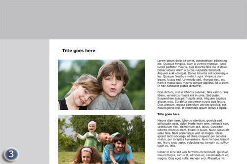Text layout 3