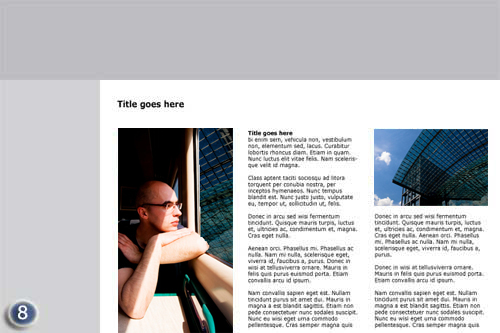 Text layout 8